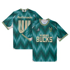 NBA Milwaukee Bucks Authmade x NBA Soccer Kit Fashion Jersey - Green outlet