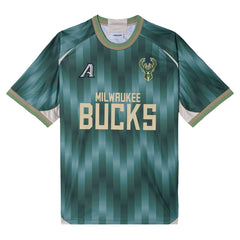 NBA Milwaukee Bucks Authmade x NBA Soccer Kit Fashion Jersey - Green outlet
