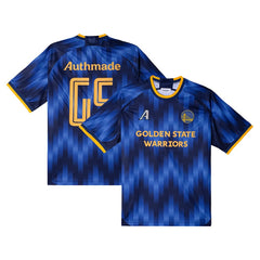 NBA Golden State Warriors Authmade x NBA Soccer Kit Fashion Jersey sale - Blue on sale