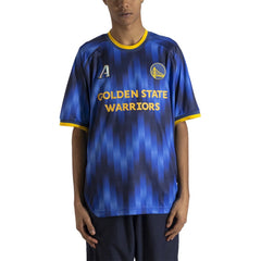 NBA Golden State Warriors Authmade x NBA Soccer Kit Fashion Jersey sale - Blue on sale