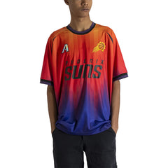 NBA Phoenix Suns Authmade x NBA Soccer Kit Fashion Jersey - Orange online