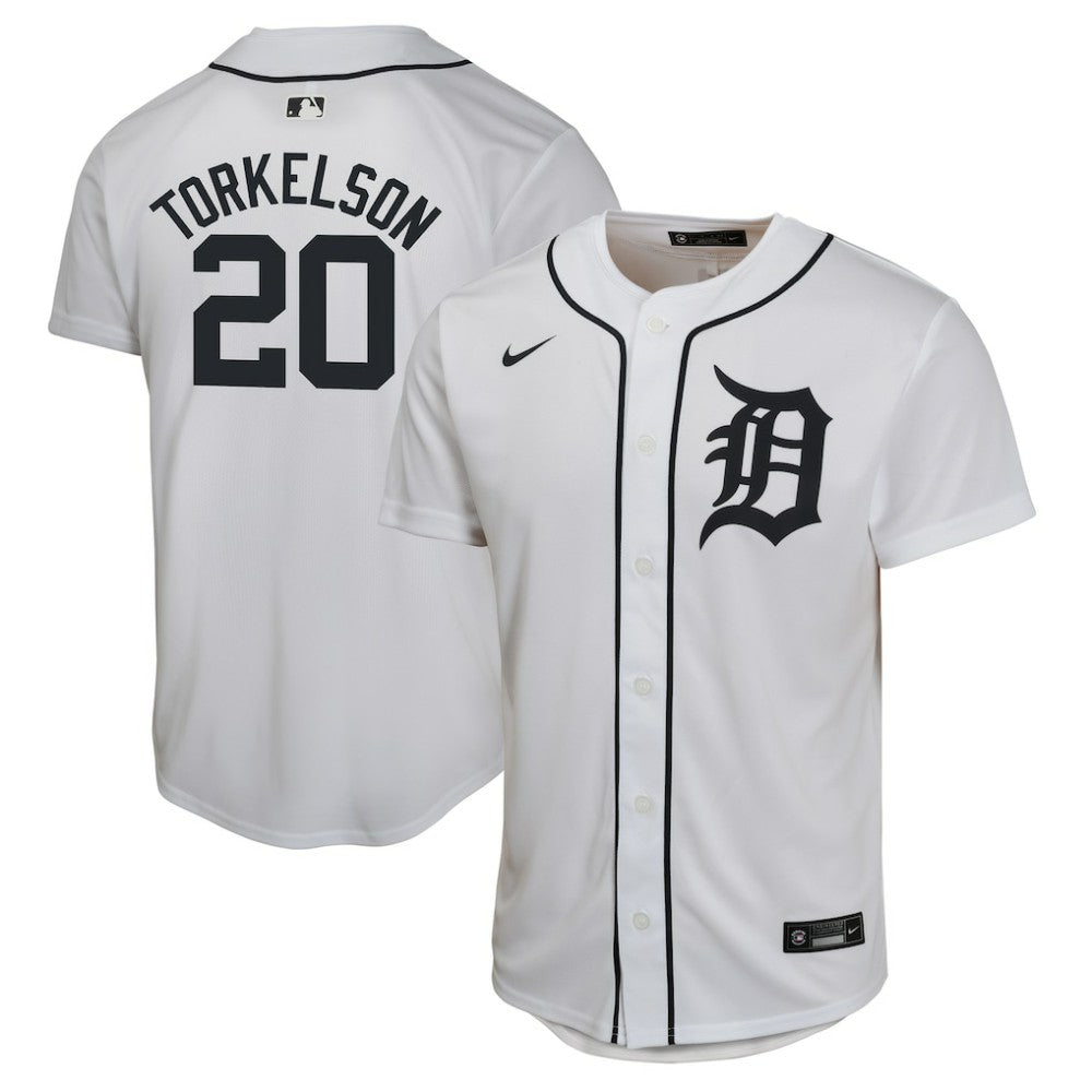 MLB Spencer Torkelson Detroit Tigers Nike Youth Home Game Player Jersey - White