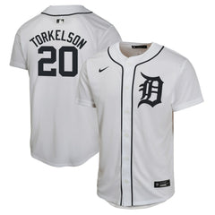 Spencer Torkelson Detroit Tigers Nike Youth Home Game Player Jersey - White Jerseys