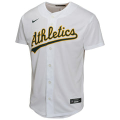 MLB Zack Gelof Athletics Nike Youth Home Game Player Jersey - Gray