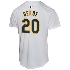 MLB Zack Gelof Athletics Nike Youth Home Game Player Jersey - Gray