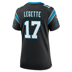 NFL Xavier Legette Carolina Panthers Women's Game Jersey - Black