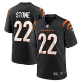 NFL Geno Stone Cincinnati Bengals Game Jersey - Black