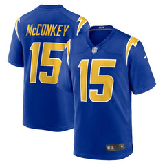 NFL Ladd McConkey Los Angeles Chargers Alternate Game Jersey - Royal
