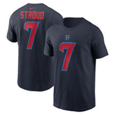 C.J. Stroud Houston Texans Name & Number T-Shirt Navy