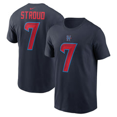 C.J. Stroud Houston Texans Name & Number T-Shirt Navy
