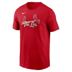 Willson Contreras St. Louis Cardinals Nike 2024 City Connect Fuse Name & Number T-Shirt - Red T-shirts