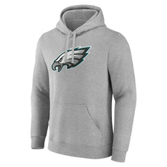 Philadelphia Eagles Deliver Fleece Pullover Hoodie Heather Gray