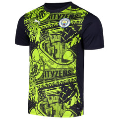 Manchester City 2024/25 Pre-Match Jersey Black