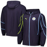 Manchester City 2024/25 Pre-Match Anthem dryCELL Full-Zip Hoodie Jacket Navy