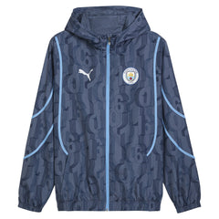 Manchester City 2024/25 Pre-Match Anthem dryCELL Full-Zip Hoodie Jacket Blue shop