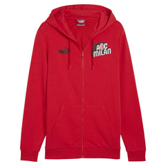 AC Milan ftblCulture Full-Zip Hoodie Red