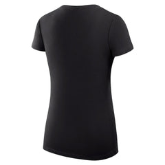Chicago White Sox G-III 4Her by Carl Banks Women's Super-Slim Fit Lightweight Team Logo Graphic V-Neck T-Shirt - Black T-shirts