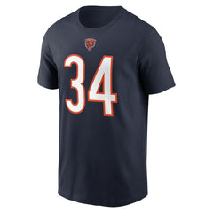 Walter Payton Chicago Bears Retired Player Name & Number T-Shirt Navy