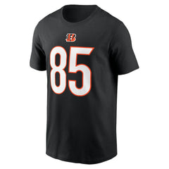 Chad Johnson Cincinnati Bengals Retired Player Name & Number T-Shirt Black