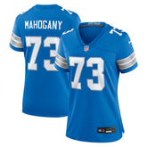 NFL Christian Mahogany Detroit Lions Women's Team Game Jersey - Blue
