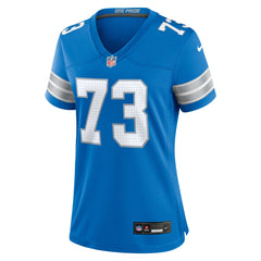 NFL Christian Mahogany Detroit Lions Women's Team Game Jersey - Blue