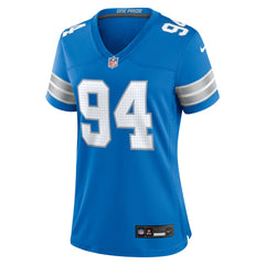 NFL Mekhi Wingo Detroit Lions Women's Team Game Jersey - Blue