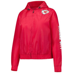 Kansas City Chiefs Women's Full-Zip Hoodie Jacket Red
