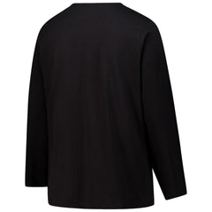 Cincinnati Bengals Women's Long Sleeve Scoop Neck T-Shirt Black