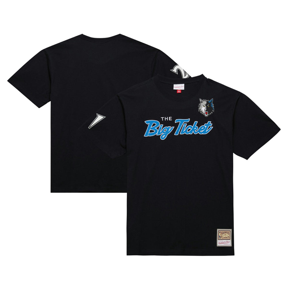 Kevin Garnett Minnesota Timberwolves Premium Nickname T-Shirt Black