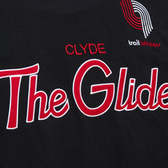 Clyde Drexler Portland Trail Blazers Premium Nickname T-Shirt Black