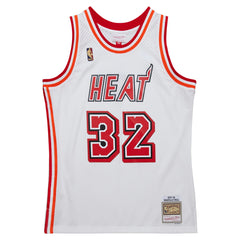 NBA Shaquille O'Neal Miami Heat 2007/08 Hardwood Classics Swingman Jersey - White