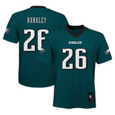 NFL Saquon Barkley Philadelphia Eagles Preschool Replica Player Jersey - Midnight Green for sale