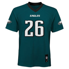 NFL Saquon Barkley Philadelphia Eagles Preschool Replica Player Jersey - Midnight Green for sale