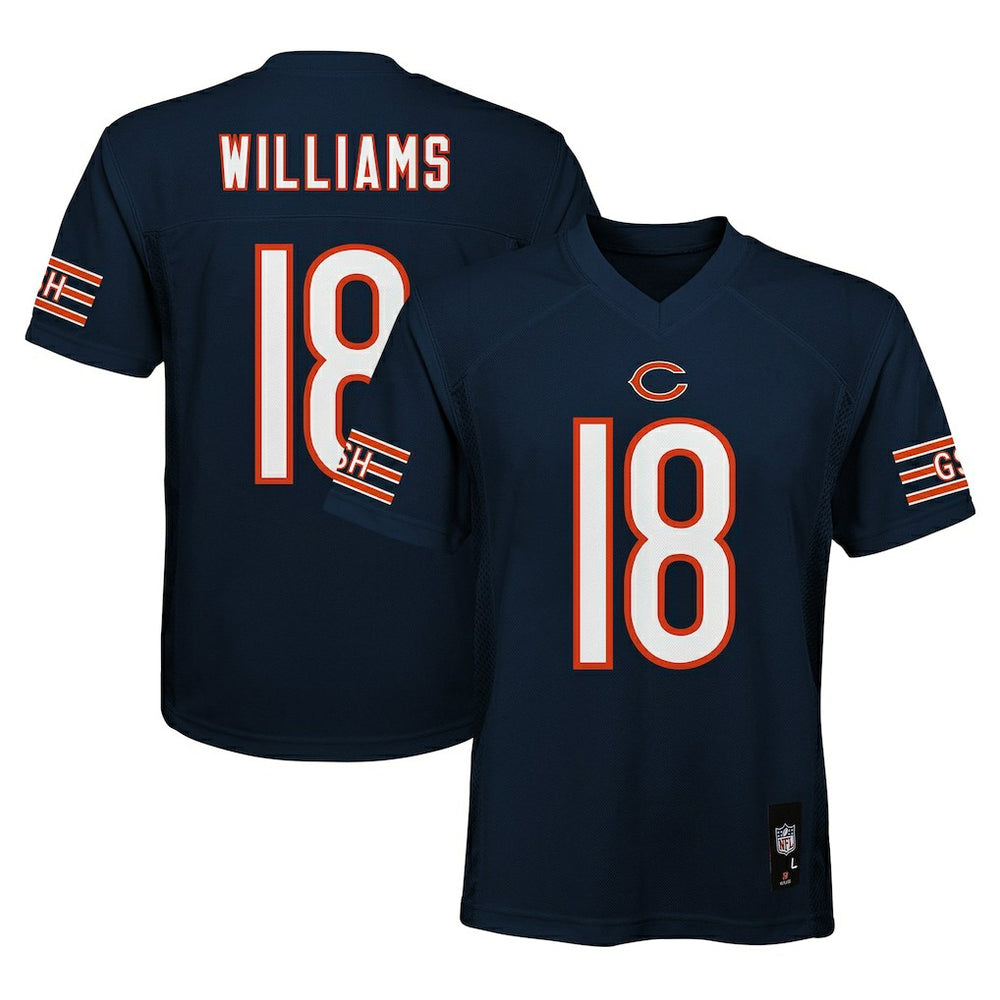 NFL Caleb Williams Chicago Bears Youth Replica Player Jersey - Navy sale