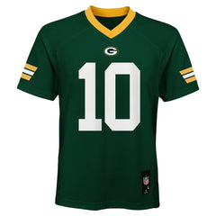 NFL Jordan Love Green Bay Packers Youth Replica Player Jersey - Green discount