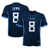 NFL Will Levis Tennessee Titans Youth Replica Player Jersey - Navy outlet