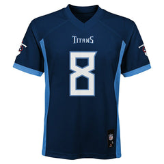 NFL Will Levis Tennessee Titans Youth Replica Player Jersey - Navy outlet