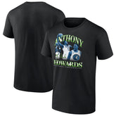Anthony Edwards Minnesota Timberwolves Retro '90s T-Shirt Black