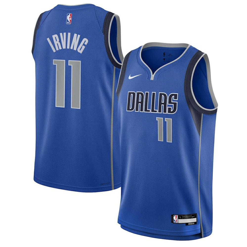 NBA Kyrie Irving Dallas Mavericks Youth Swingman Jersey sale - Icon Editi- Blue