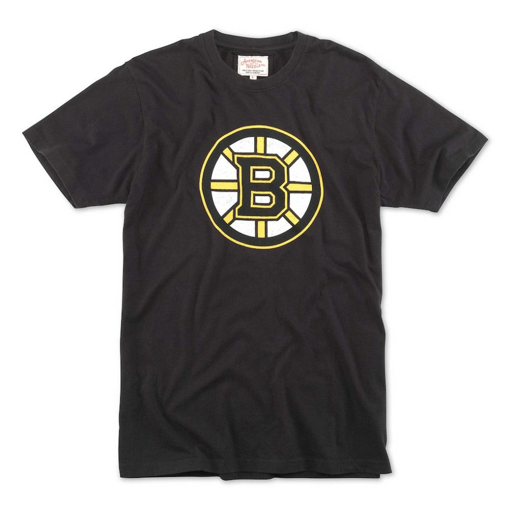 NHL Boston Bruins American Needle Brass Tacks T-Shirt - Black