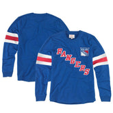 NHL New York Rangers American Needle Sudbury Long Sleeve T-Shirt - Blue