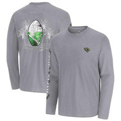 Jacksonville Jaguars Oasis Endzone Lux Long Sleeve T-Shirt Gray