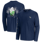 Tennessee Titans Oasis Endzone Lux Long Sleeve T-Shirt Blue