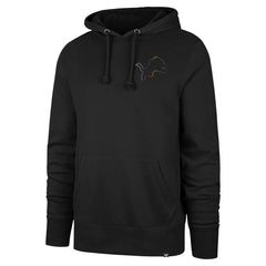 Detroit Lions '47 Pride Headline Pullover Hoodie Black