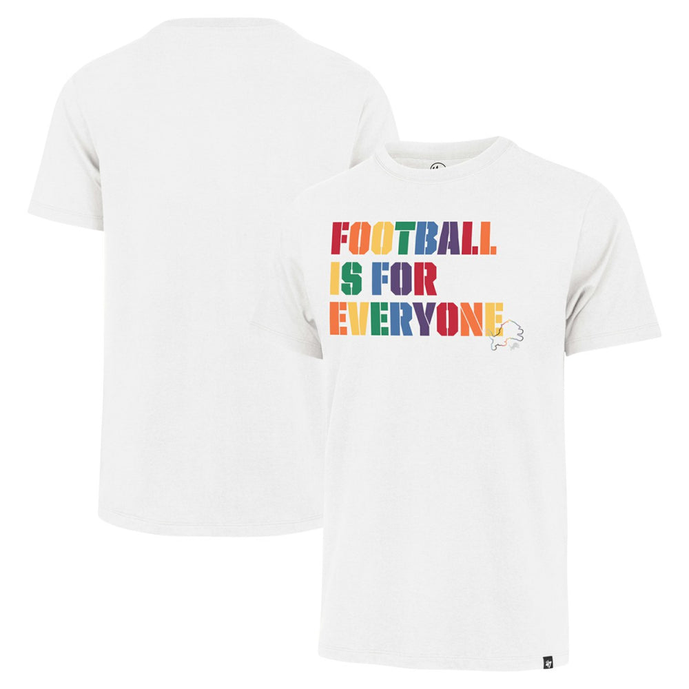 Detroit Lions '47 Pride Franklin T-Shirt White