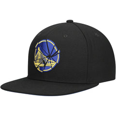 Golden State Warriors Shattered Snapback Hat Black