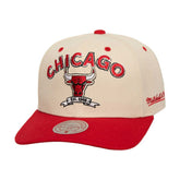 Chicago Bulls 6x NBA Champions Soul Legacy Defined Snapback Hat Cream/Red