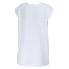Denver Broncos WEAR by Erin Andrews Women's Checker Muscle Tank Top White