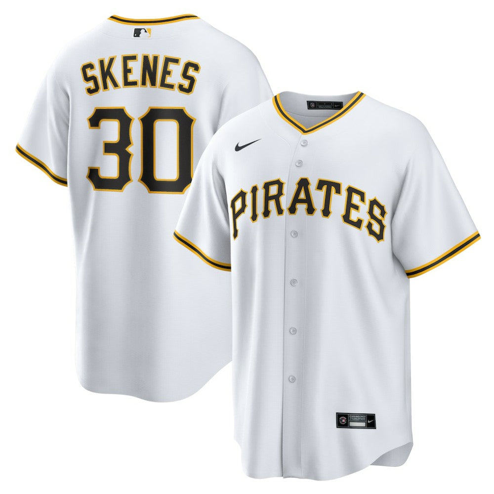 MLB Paul Skenes Pittsburgh Pirates Nike Home Replica Player Jersey - White