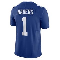NFL Malik Nabers New York Giants Vapor F.U.S.E. Limited Jersey - Royal